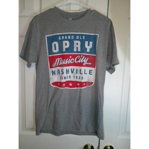 Sportiqe‎ Grand Ole Opry Music City Nashville Graphic Tee Shirt Medium